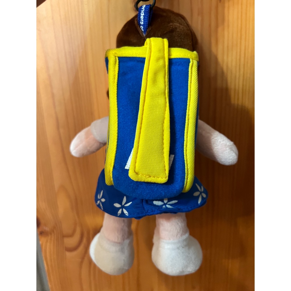 ￼當天發貨🤭絕版收藏 老件收藏 企業收藏品 博士倫ReNU絨毛女孩娃娃 舊款手機袋-細節圖4