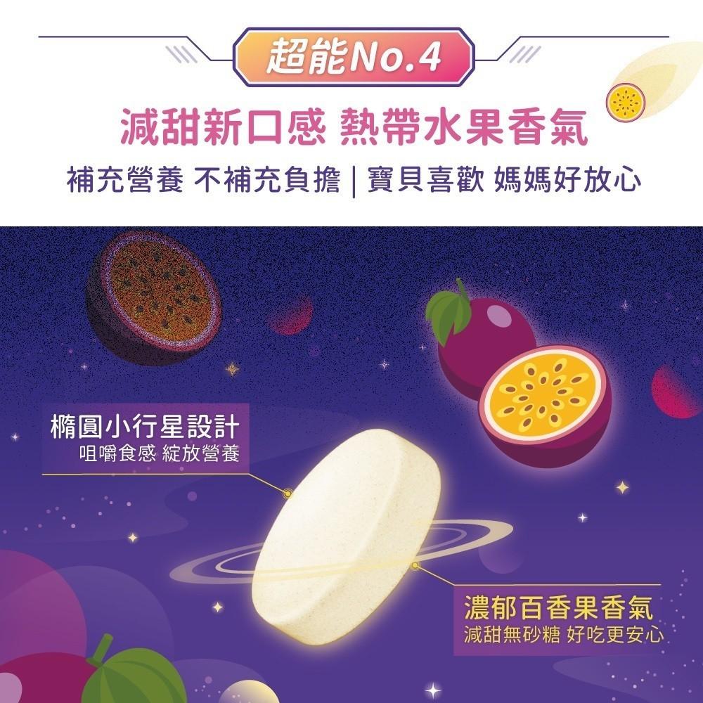 【 小兒利撒爾 超能維礦 咀嚼錠 60粒 】接骨木莓萃取 維生素 鈣 鐵 鋅 兒童營養保健 完整16種營養力-細節圖7