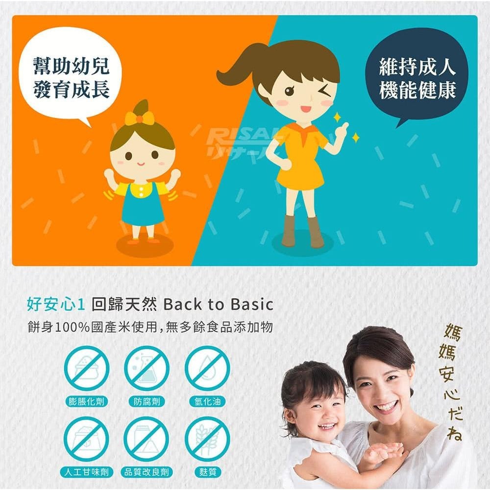 【小兒利撒爾 啾米乳酸菌夾心米果】8捲/盒 益生菌 米餅 米菓 米棒 磨牙 寶寶米餅 豆乳 卵 葡萄 日本孢子型乳酸菌-細節圖5