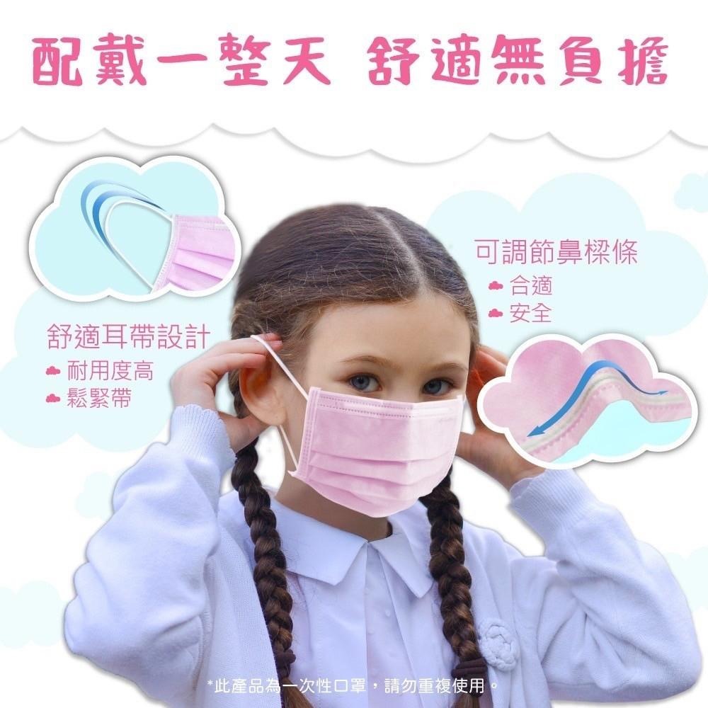 【MEDTECS美德醫用大兒童口罩】 (5歲以上) 50片/盒 多色可選 醫用口罩 醫療成人口罩 一次性 成人平面-細節圖8