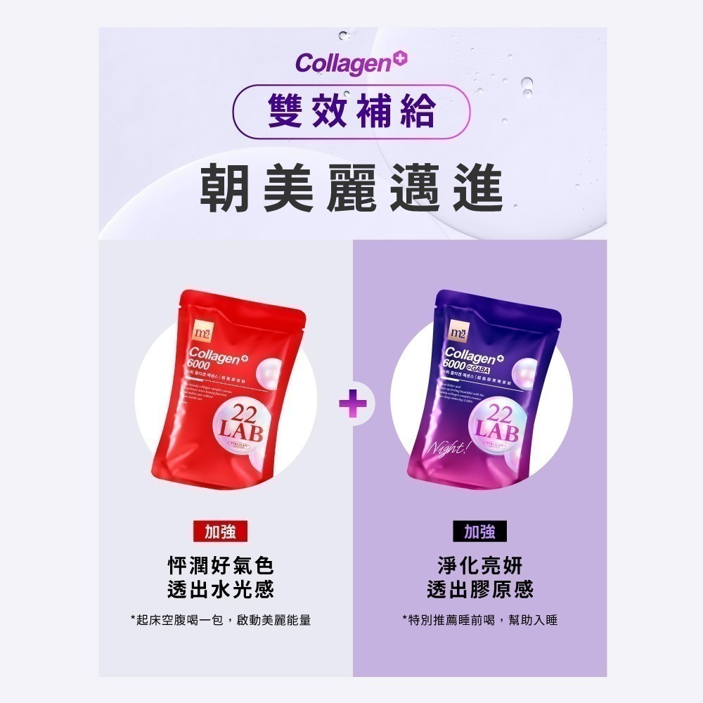 【m2美度】22 LAB超能膠原飲8包/盒(四款選)+贈未來美外泌體面膜一盒(3片)-細節圖8