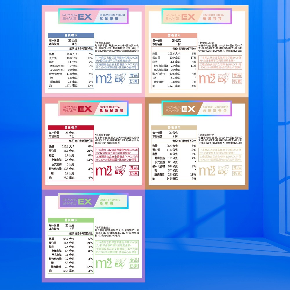 【M2輕次方】超能奶昔 低熱量奶昔 蛋白代餐-細節圖9