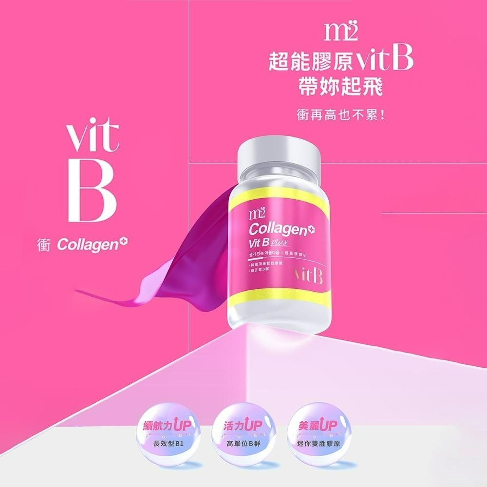 【m2美杜】22LAB超能膠原 GABA糖衣錠 超能膠原B群糖衣錠 B群 (60錠/盒)-細節圖2