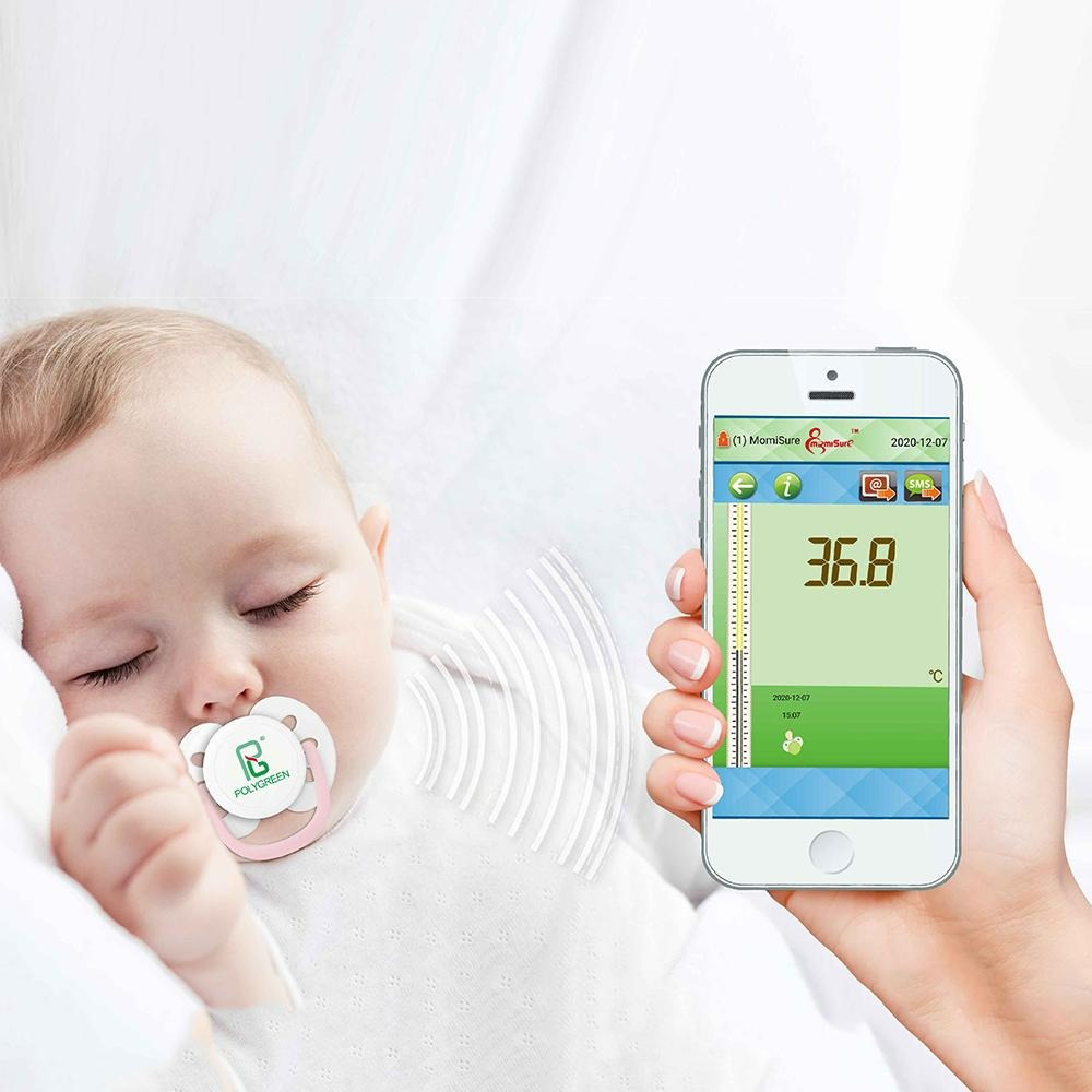 【沛綠康polygreen】媽咪秀秀 智慧奶嘴體溫計 KD-3140-細節圖4