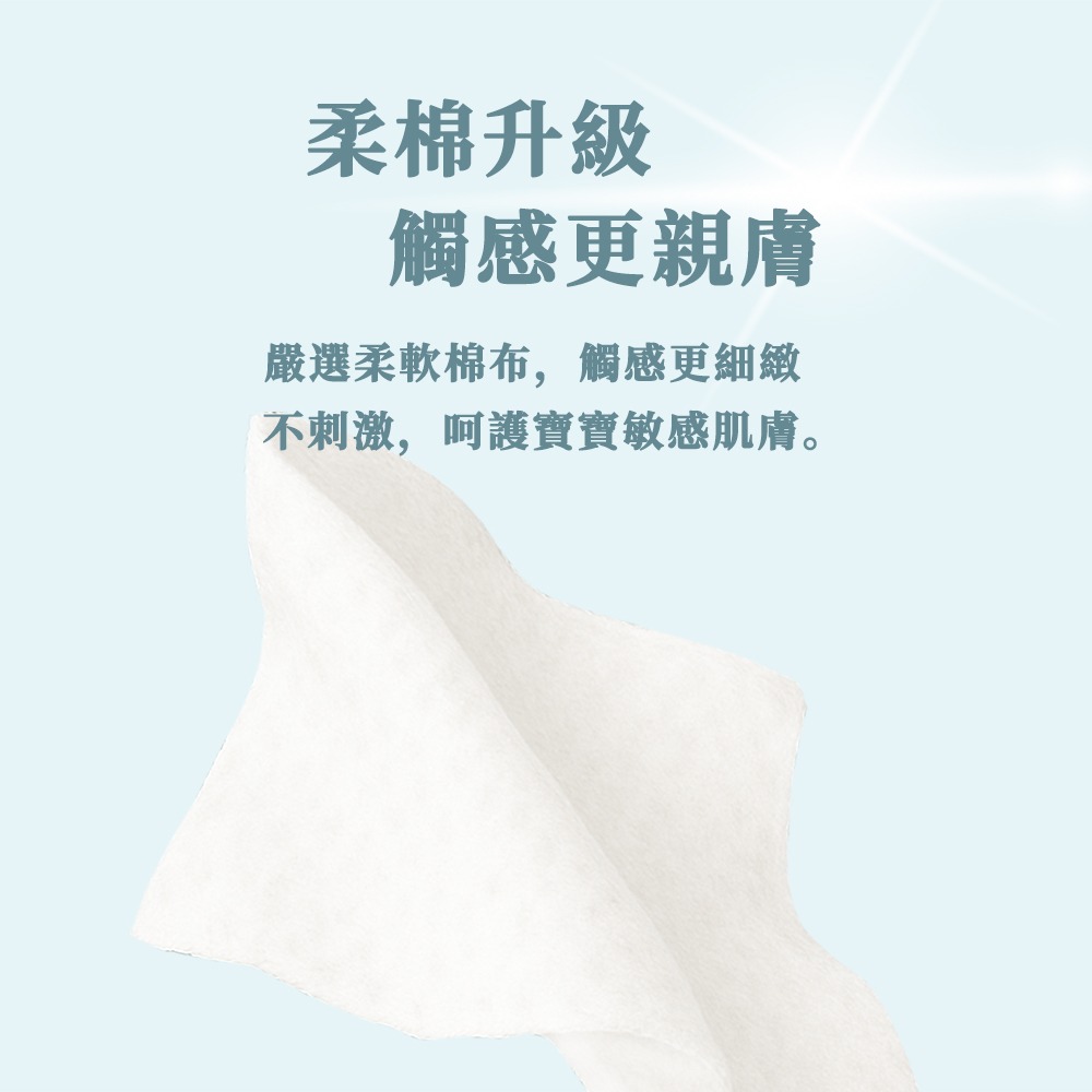【南六】詩柔嬰兒柔濕巾標準型(80抽/包)x12包-細節圖4