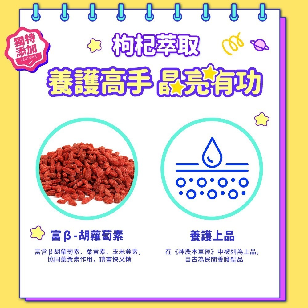 【Eatbliss 益比喜】 小晶晶葉黃素凍 小晶晶金盞花葉黃素凍 三麗鷗聯名 100入/桶 兒童保健 兒童葉黃素-細節圖3
