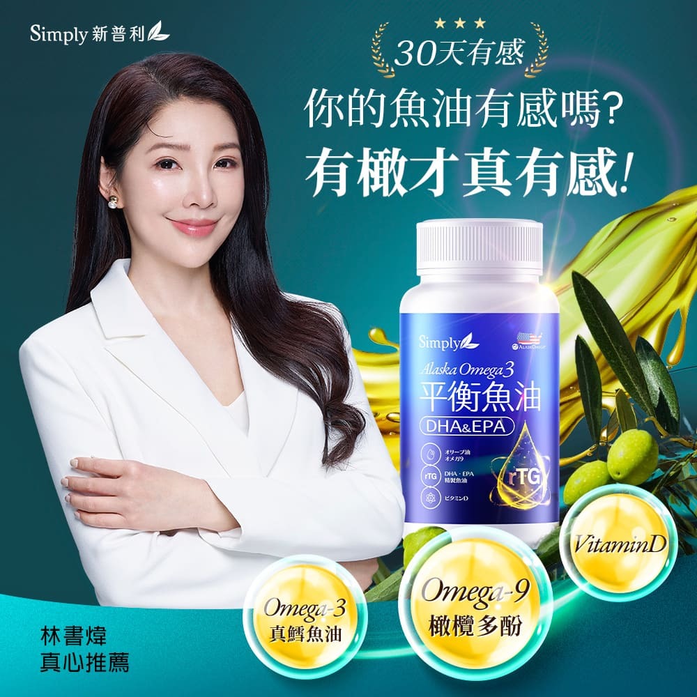 【限時購】Simply新普利 Omega-3平衡魚油 60顆/罐-細節圖3