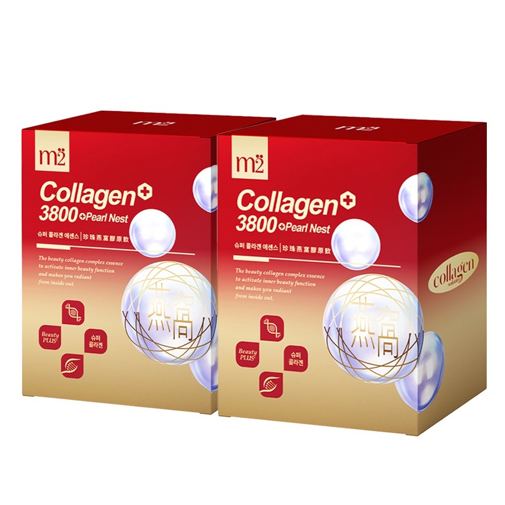 限時搶購【m2 美度】珍珠燕窩膠原飲(8入/盒)x2-細節圖2