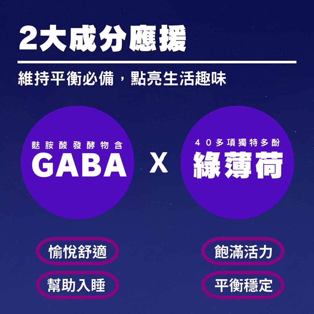 官方授權經銷 Simply 新普利好Chill麩胺酸發酵物GABA軟糖(45g/袋)-細節圖4