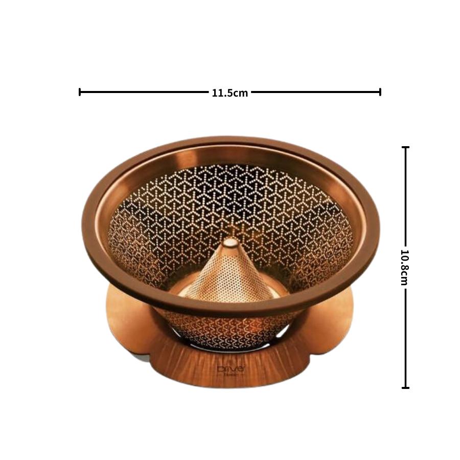 小山濾杯 1-3cup(咖啡濾杯 金屬濾杯) DR-G521312-RG努哇克咖啡-細節圖6