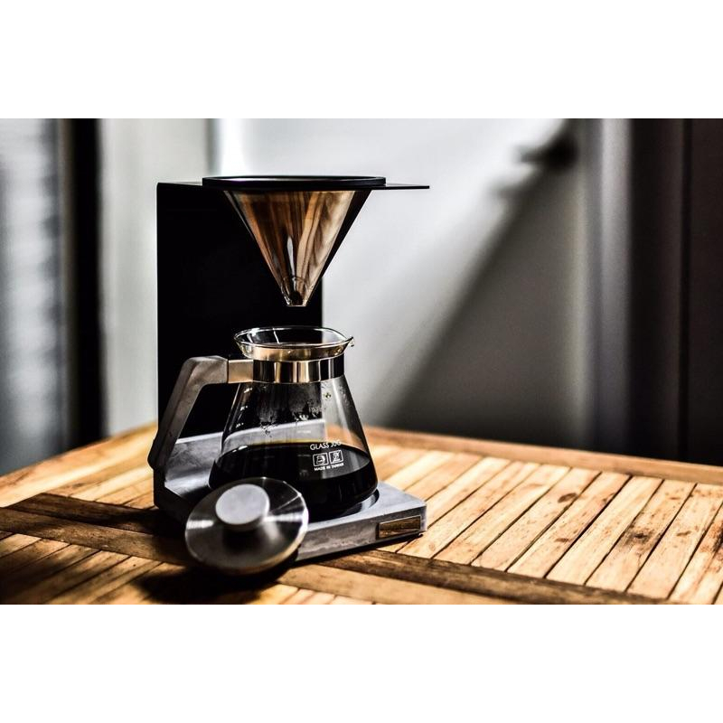 J.S.工業4.1 咖啡濾杯 組 手沖咖啡組 手沖咖啡壺 輕工業青水模風咖啡濾杯組 木盒收納盒 不鏽鋼咖啡濾網 努哇克-細節圖2