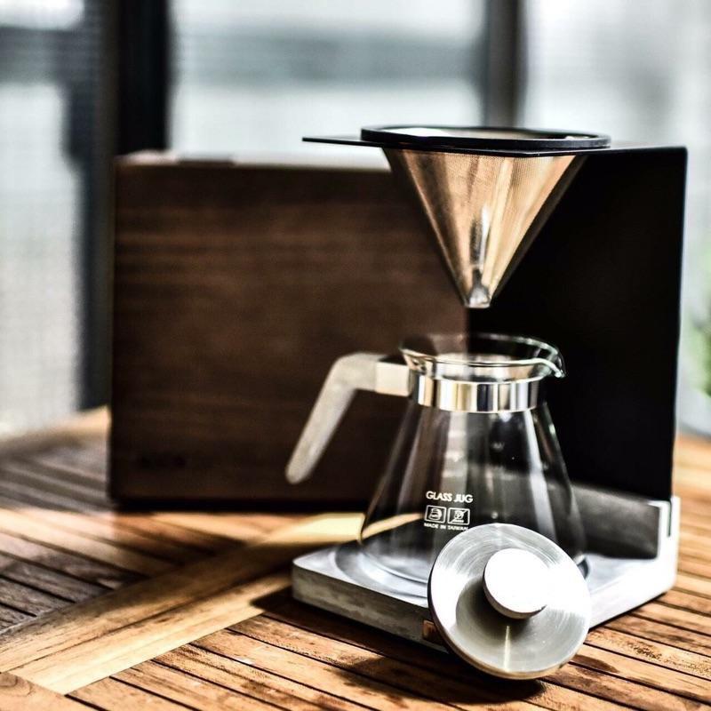 J.S.工業4.1 咖啡濾杯 組 手沖咖啡組 手沖咖啡壺 輕工業青水模風咖啡濾杯組 木盒收納盒 不鏽鋼咖啡濾網 努哇克-細節圖3