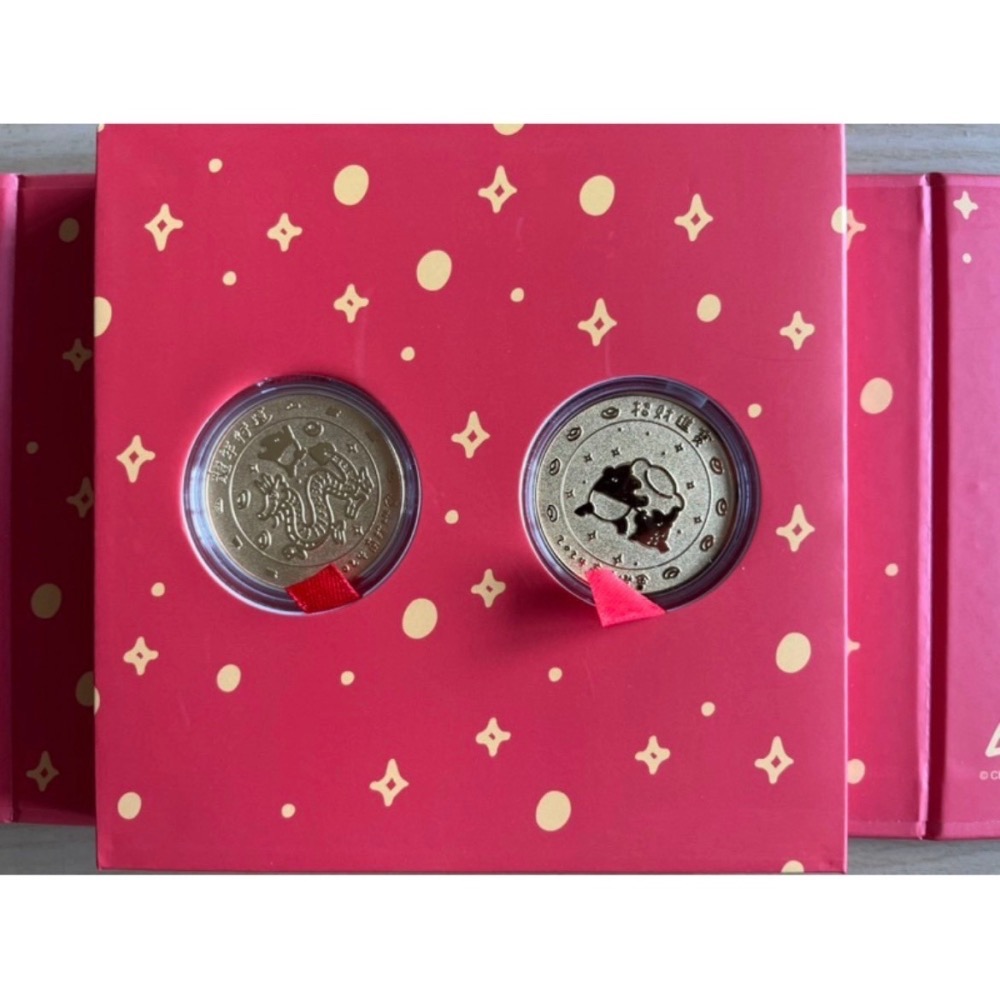 2024南投 巧咖節 LAIMO馬來貘 紫南宮 紀念幣 南投燈會 錢母 試飲杯 巧克力咖啡節-細節圖5