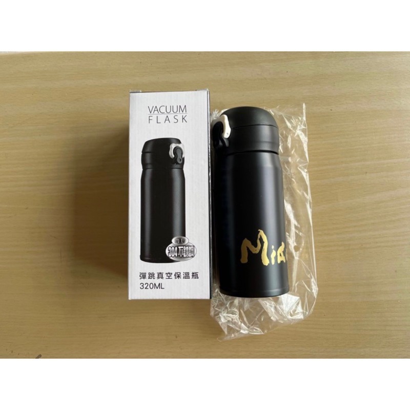 Santeco Ocean 法國設計 簡約 保溫瓶 水壺 隨身杯 保溫杯 茶杯 鋼杯 霧面黑 彈跳開蓋 304 不鏽鋼-細節圖4