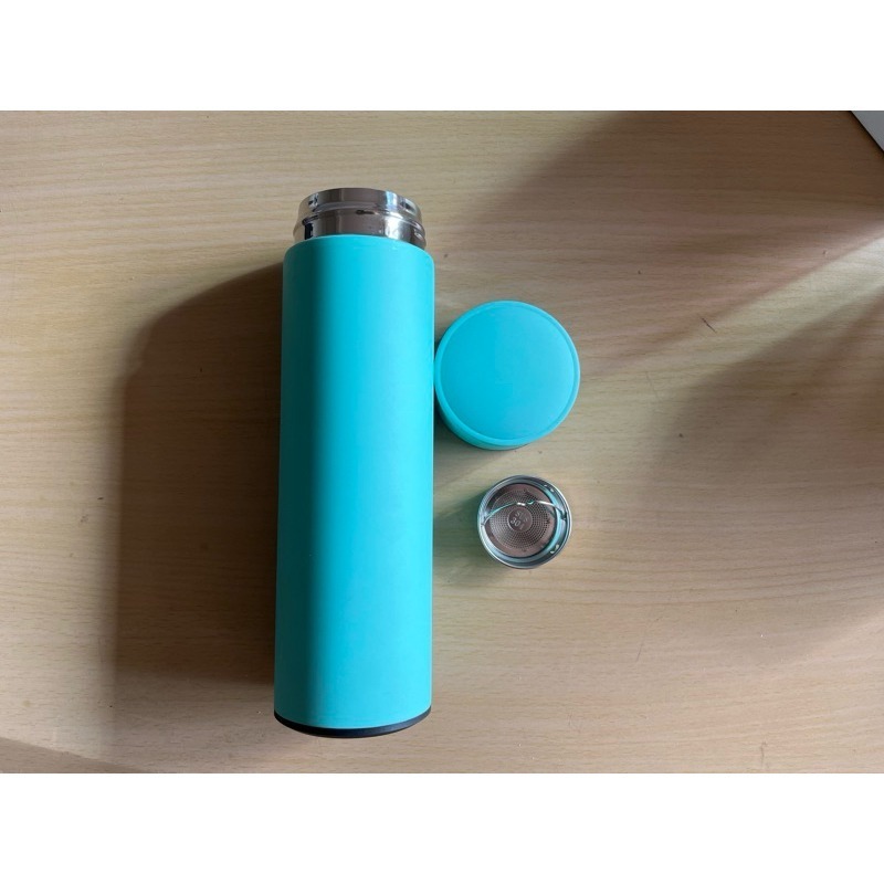 Santeco Ocean 法國設計 簡約 保溫瓶 水壺 隨身杯 保溫杯 茶杯 鋼杯 霧面黑 彈跳開蓋 304 不鏽鋼-規格圖6