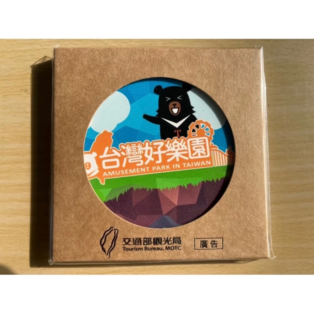 喔熊 台灣燈會 閃亮徽章 硅藻土 集線器 紙膠帶 吸水杯墊 台北燈節 硅藻土 杯墊 造型杯墊-規格圖9