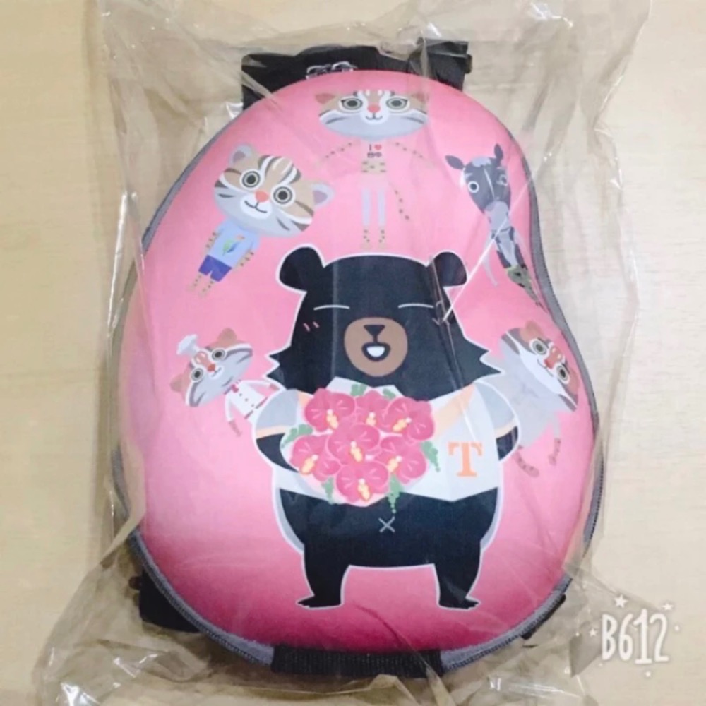 參山 喔熊 頸枕 旅行枕 靠枕 暖手枕 玩偶 花博 石虎 後背包 喔熊組長 玩偶 抱枕-規格圖4