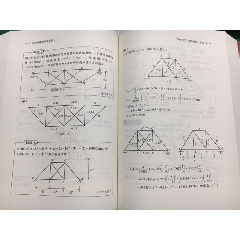 土木 高普考 地方特考 技師 材料所 突破結構學經典題型 洪達 結構學 ISBM 9789574137220-細節圖6