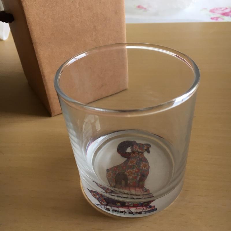 2015台灣燈會 紀念品 新加坡 魚尾獅 厚實 開瓶器 羊年 玻璃杯 酒杯 杯光燈影噴畫玻璃杯 水杯 飲酒杯-細節圖4