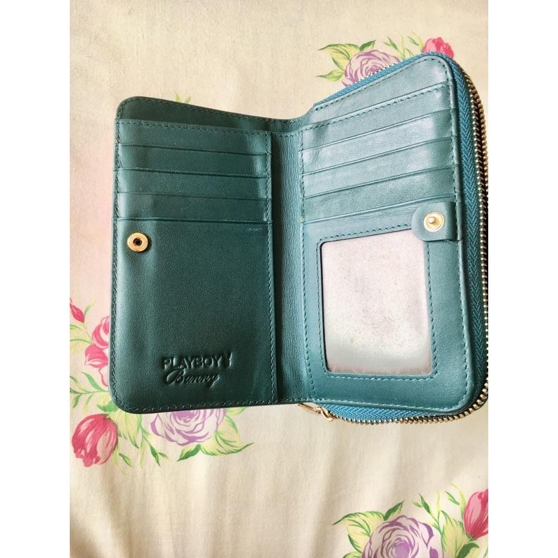 PLAYBOY 牛皮 長夾 中夾 錢包 頭層牛皮 Rolex 勞力士 黑色文件夾 護照夾 皮革皮夾 卡片夾 原廠正品-細節圖2