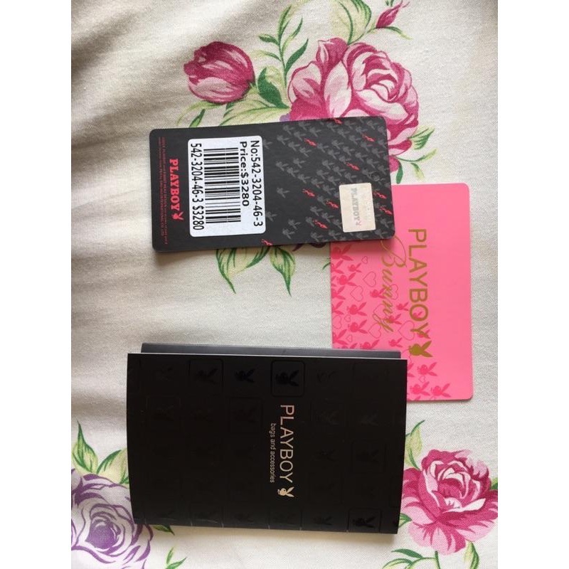 PLAYBOY 牛皮 長夾 中夾 錢包 頭層牛皮 Rolex 勞力士 黑色文件夾 護照夾 皮革皮夾 卡片夾 原廠正品-細節圖5