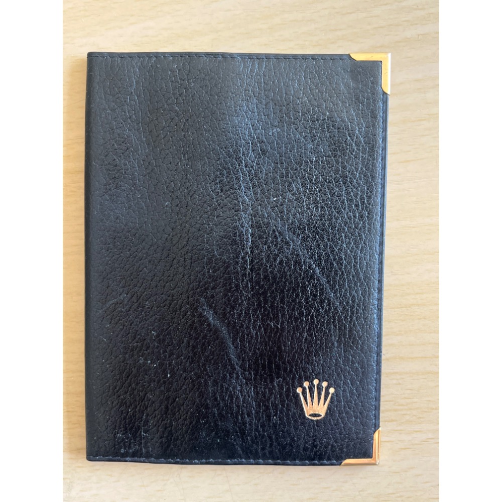 PLAYBOY 牛皮 長夾 中夾 錢包 頭層牛皮 Rolex 勞力士 黑色文件夾 護照夾 皮革皮夾 卡片夾 原廠正品-細節圖7