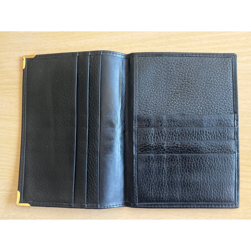 PLAYBOY 牛皮 長夾 中夾 錢包 頭層牛皮 Rolex 勞力士 黑色文件夾 護照夾 皮革皮夾 卡片夾 原廠正品-細節圖9