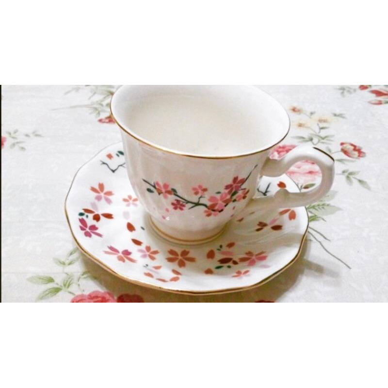 典雅碎花杯盤組 下午茶組 咖啡杯-細節圖2