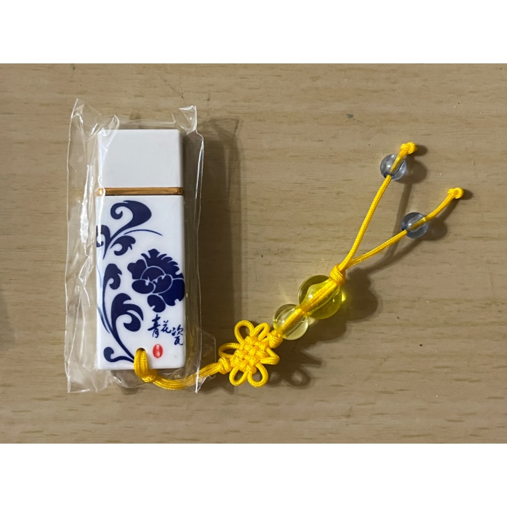 16G隨身碟 USB 青花瓷 隨身碟 簡約 台灣好行 旋轉收納 中國風 陶瓷 簡約 旋轉碟 木紋 木作-細節圖2