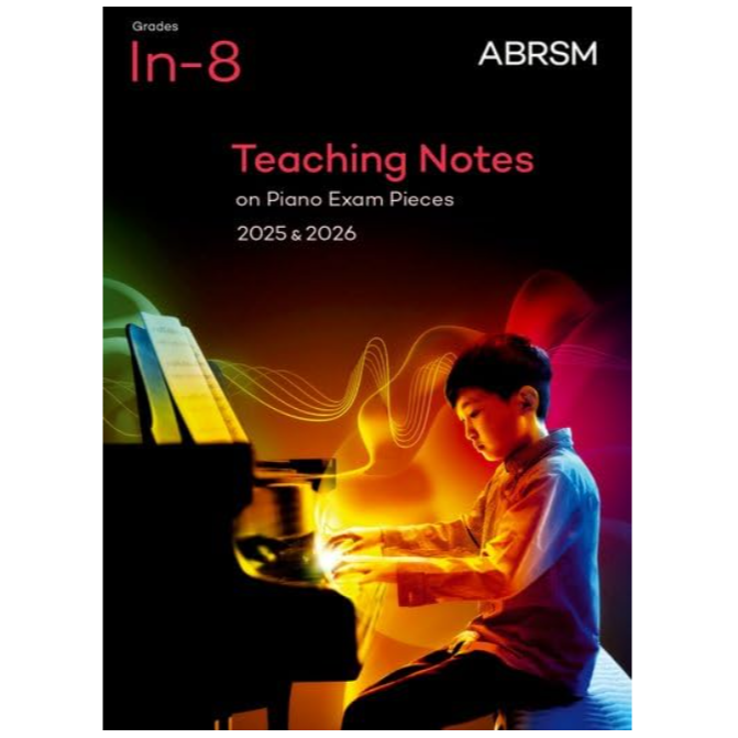 ABRSM PIANO 英國皇家鋼琴 2025-2026 考本 初級-８級X優惠套裝(考本+音階+琶音及視奏)-規格圖5