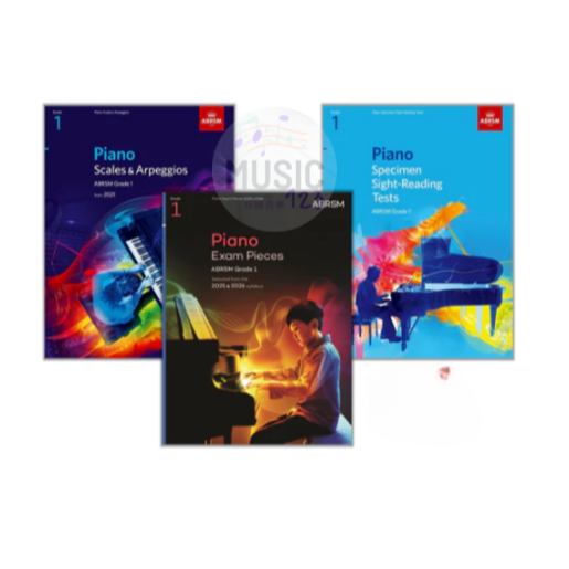 ABRSM PIANO 英國皇家鋼琴 2025-2026 考本 初級-８級X優惠套裝(考本+音階+琶音及視奏)-規格圖5