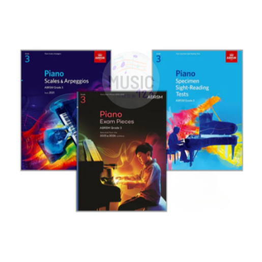 ABRSM PIANO 英國皇家鋼琴 2025-2026 考本 初級-８級X優惠套裝(考本+音階+琶音及視奏)-規格圖5