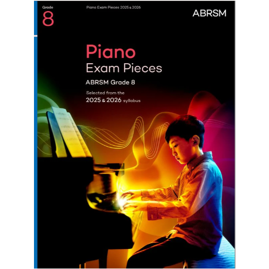 <現貨>ABRSM PIANO 英國皇家鋼琴 2025-2026 考本 初級-８級X優惠套裝(考本+音階+琶音及視奏)-規格圖5