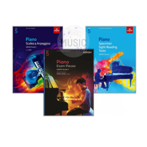 ABRSM PIANO 英國皇家鋼琴 2025-2026 考本 初級-８級X優惠套裝(考本+音階+琶音及視奏)-規格圖5