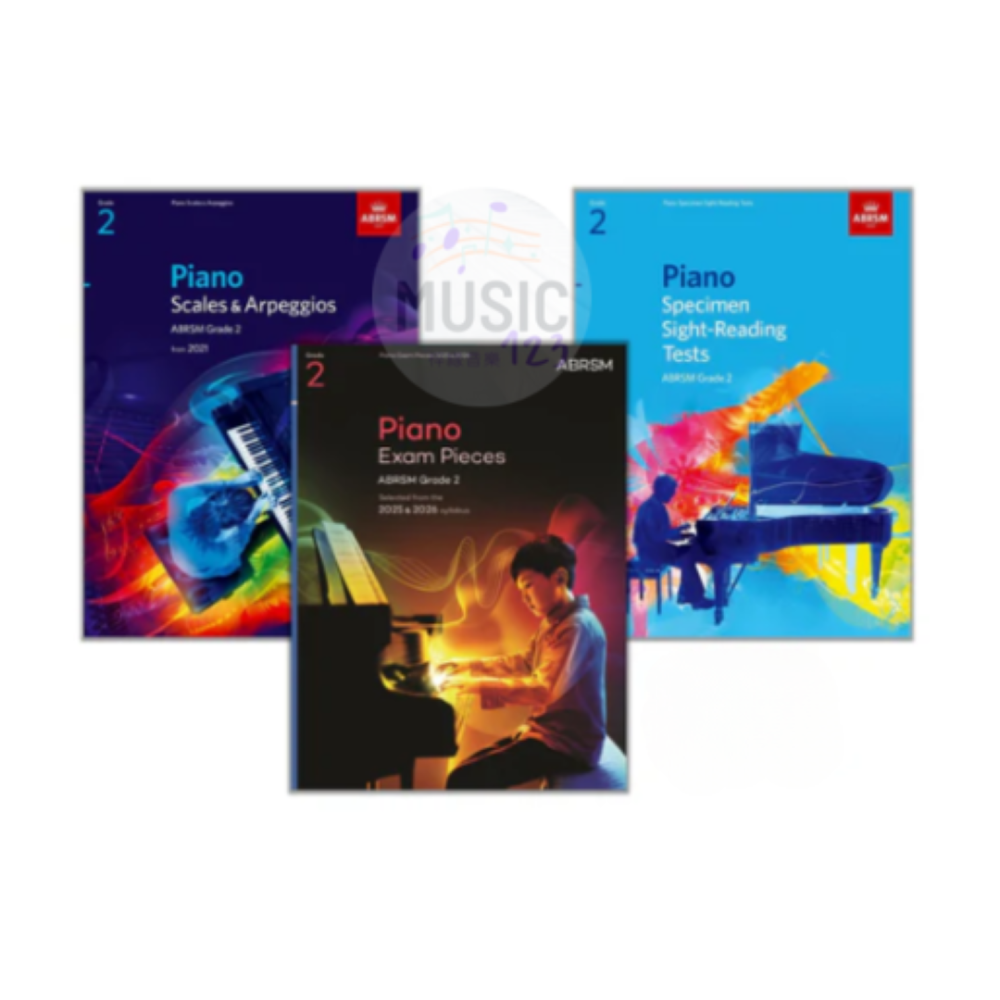 ABRSM PIANO 英國皇家鋼琴 2025-2026 考本 初級-８級X優惠套裝(考本+音階+琶音及視奏)-規格圖5