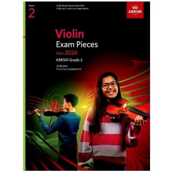 ABRSM VIOLIN 2024 英國皇家 小提琴 考曲 考本 曲譜 G1-８音階和琶音 視奏-細節圖2
