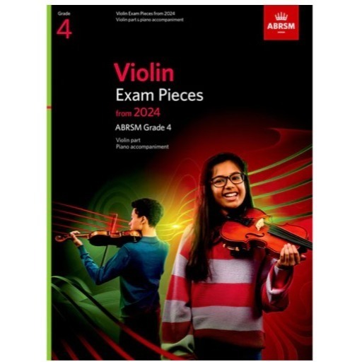 ABRSM VIOLIN 2024 英國皇家 小提琴 考曲 考本 曲譜 G1-８音階和琶音 視奏-規格圖5