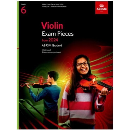ABRSM VIOLIN 2024 英國皇家 小提琴 考曲 考本 曲譜 G1-８音階和琶音 視奏-規格圖5