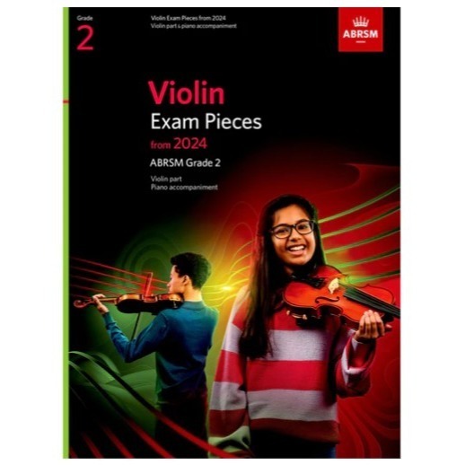 ABRSM VIOLIN 2024 英國皇家 小提琴 考曲 考本 曲譜 G1-８音階和琶音 視奏-規格圖5