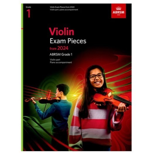 ABRSM VIOLIN 2024 英國皇家 小提琴 考曲 考本 曲譜 G1-８音階和琶音 視奏-規格圖5