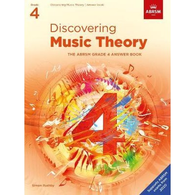 ABRSM Discovering Music Theory英國皇家 樂理新世界 練習冊答題書12345Workbook-規格圖3