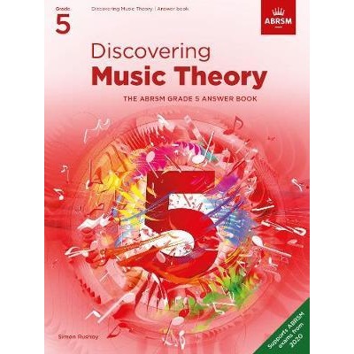 ABRSM Discovering Music Theory英國皇家 樂理新世界 練習冊答題書12345Workbook-規格圖3