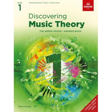 ABRSM Discovering Music Theory英國皇家 樂理新世界 練習冊答題書12345Workbook-規格圖3