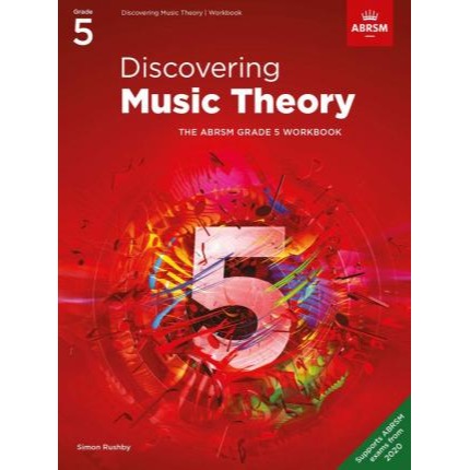 ABRSM Discovering Music Theory英國皇家 樂理新世界 練習冊答題書12345Workbook-規格圖3