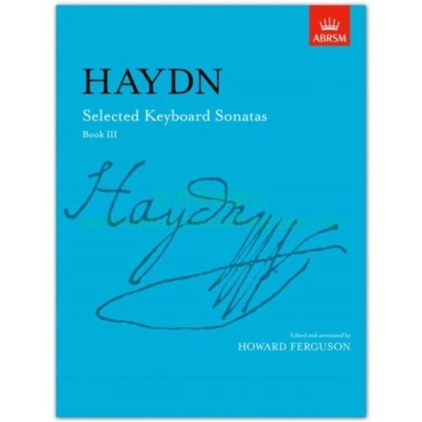 英國皇家ABRSM Haydn Selected Keyboard Sonatas Book 1234-細節圖4
