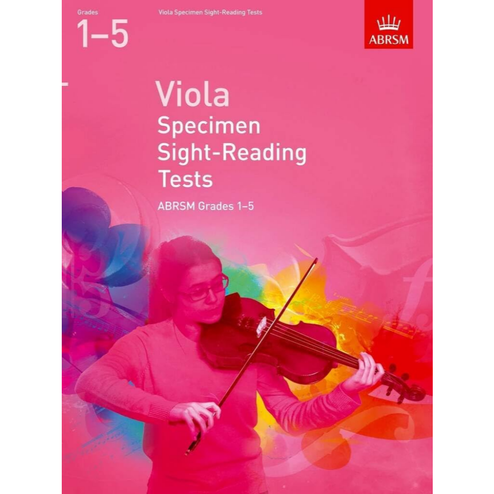 ABRSM VIOLA 2024 英國皇家 中提琴 考本 音階和琶音 視奏範例測驗-規格圖1