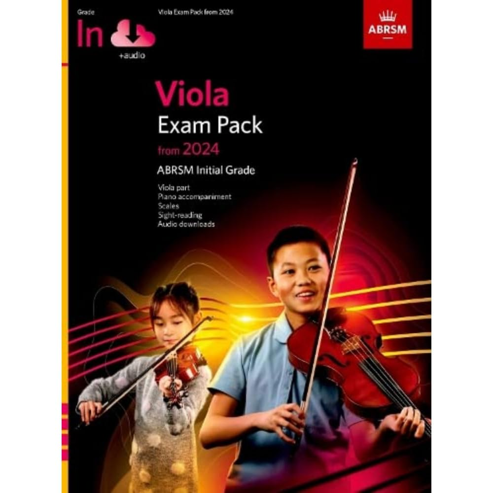 ABRSM VIOLA 2024 英國皇家 中提琴 考本 音階和琶音 視奏範例測驗-規格圖1