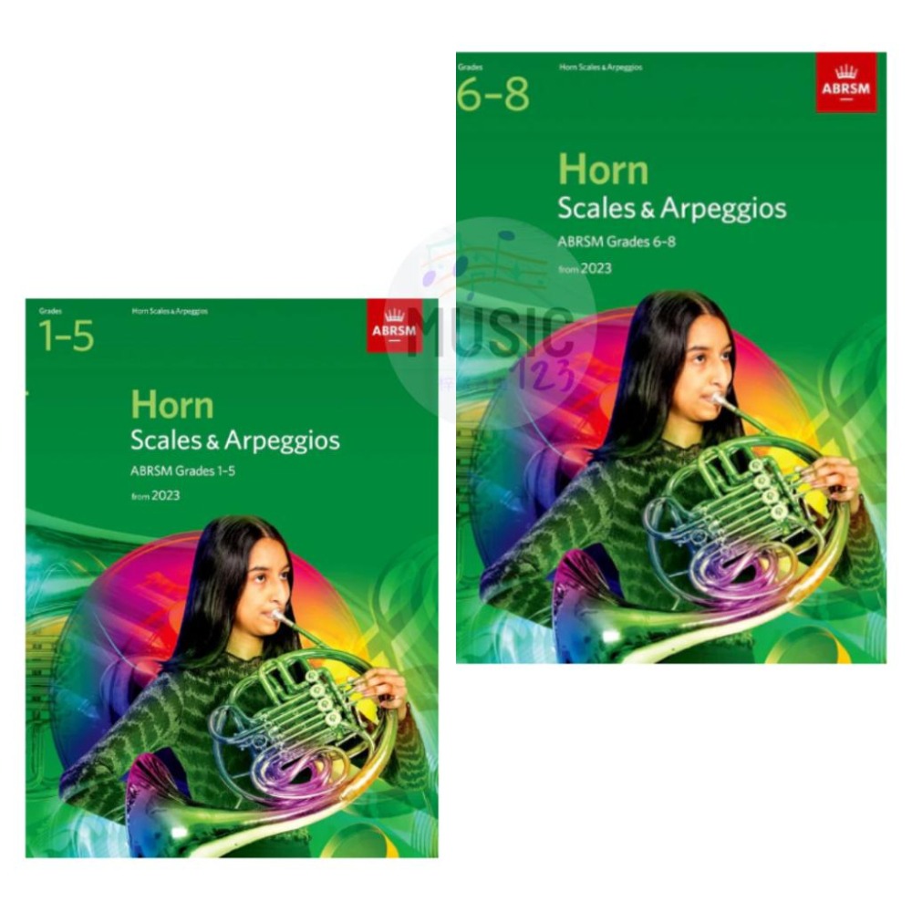 ABRSM 英國皇家音樂 Horn 喇叭 考試 考本 樂譜 音階 琶音 視奏 範例-細節圖2