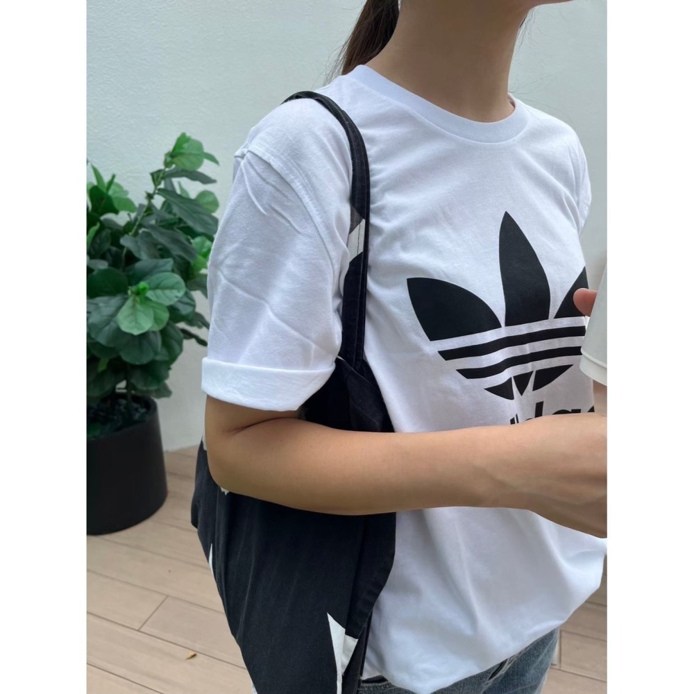 ** 台灣現貨 ** ADIDAS ORIGINALS 愛迪達 三葉草 LOGO印花棉T 正美國貨 美國帶回-細節圖6