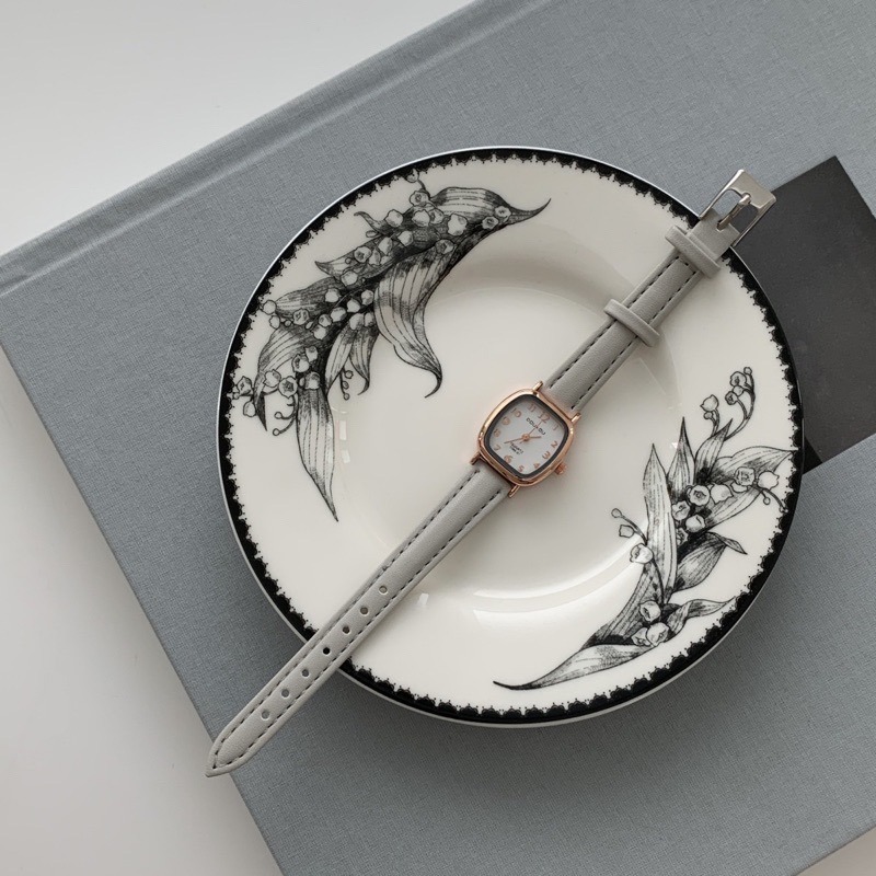 【出清破盤價】復古石英手錶✨莫蘭迪色（4色）-規格圖7